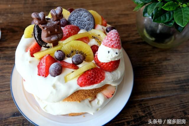 蛋糕教程新手裱花装饰,新手学做蛋糕抹面裱花