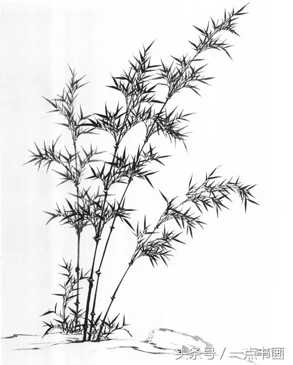 芥子园山水画技法10,芥子园国画山水画教学视频的画法