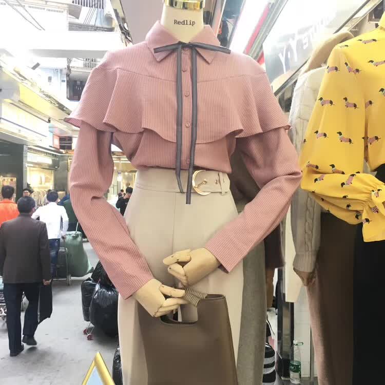 高端上档次衬衣商务通勤风,最时尚最新款的衬衣