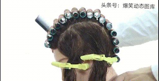 美发烫发各种卷杠手法,美发师烫发教学