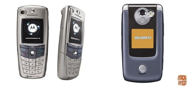 摩托罗拉早期机型大全,摩托罗拉早期的数字手机