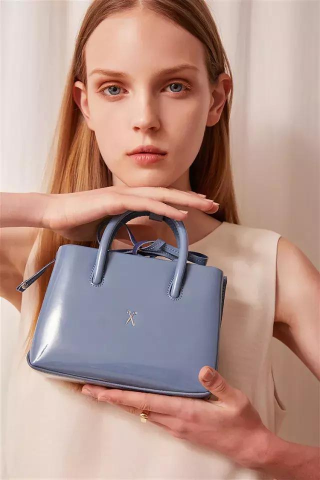 韩国小众蓝色包,韩国小众包