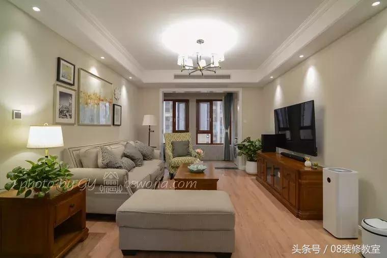 美式家装修设计,美式现代轻奢风格设计