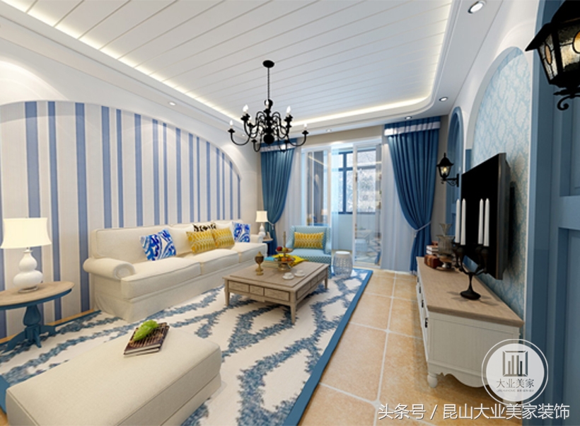 昆山美式中式装修风格案例,昆山新城天地装修效果图