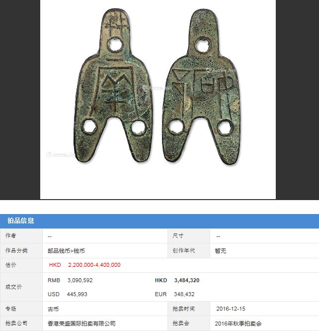 稀有三孔布古钱币图片大全,古钱币三孔布真品的升值空间