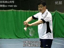 羽毛球双打接发球握拍姿势,羽毛球双打发球时站位