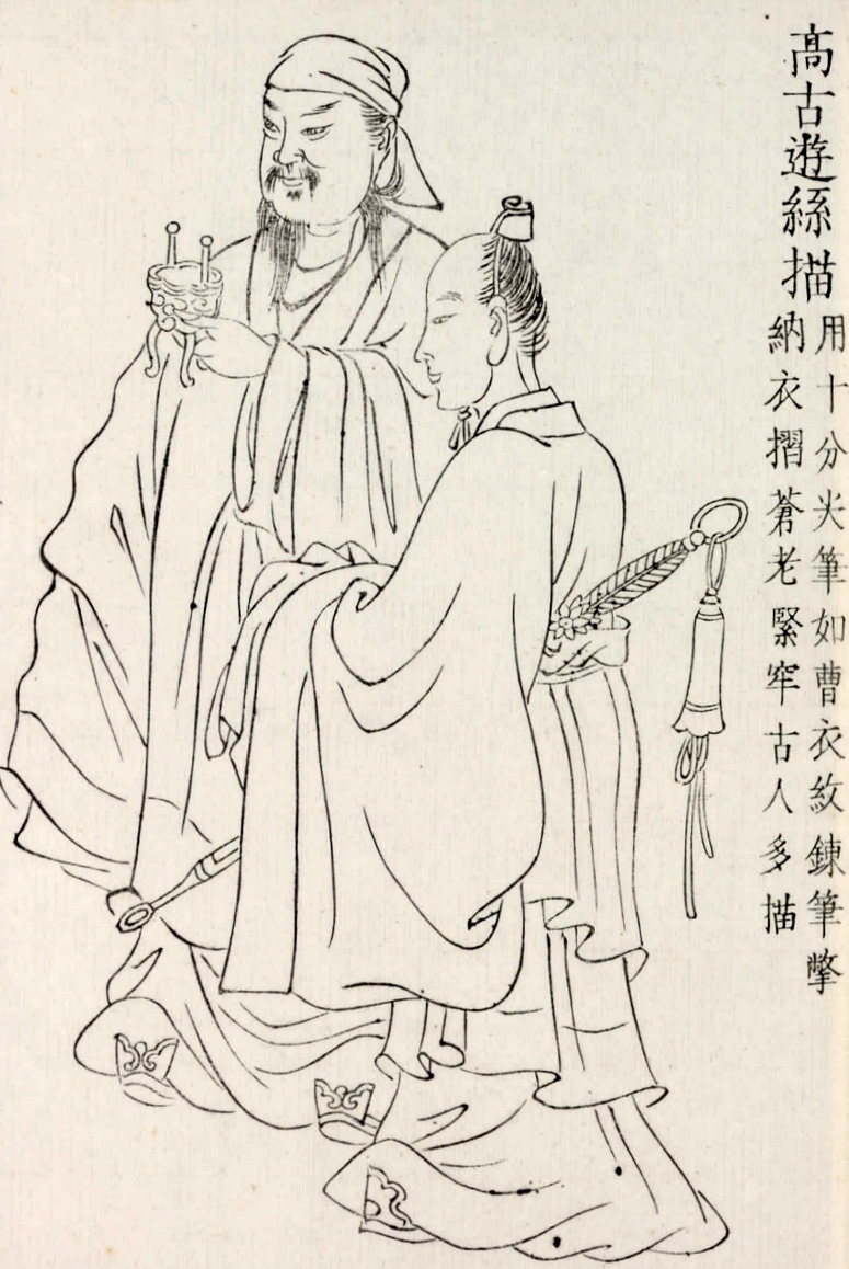 流传到日本的十八描法与中国画有什么不同