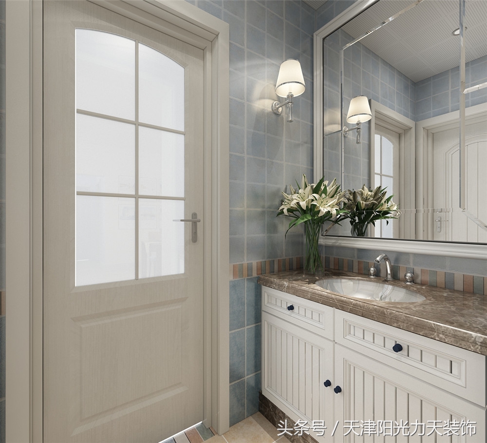 八方观园126平米装修,天津八方观园