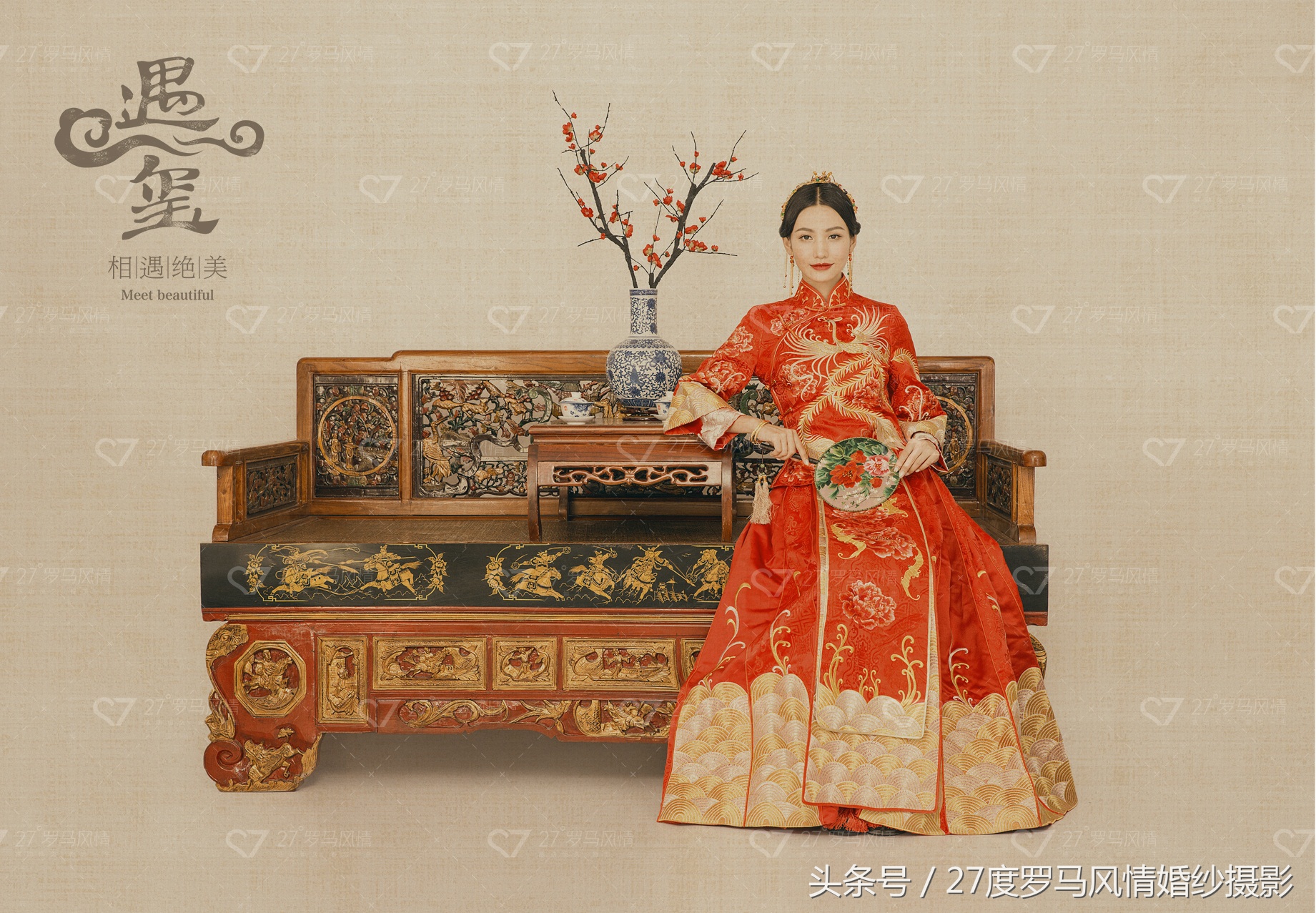 中式婚礼如何摄影好看点,婚庆风格推荐中式婚纱摄影