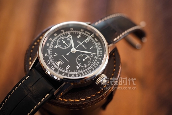 浪琴经典复刻手表如何调时间,时针钟表