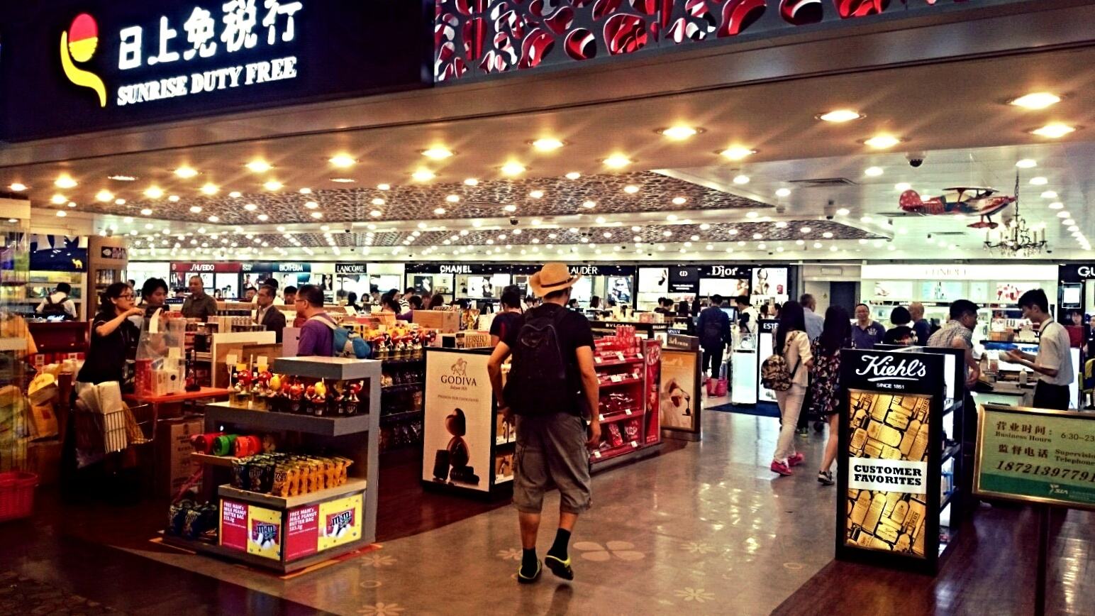各大免税店,全球12家机场免税店