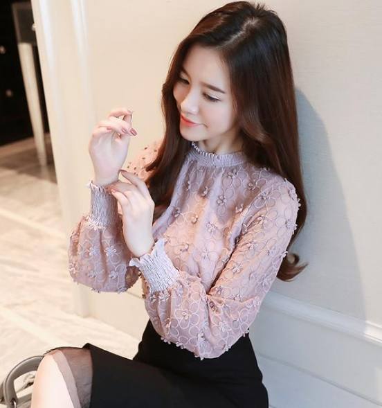 今年流行的蕾丝衫,2018蕾丝春装秀