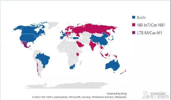 挑战Verizon？NB-IoT对标eMTCT-Mobile