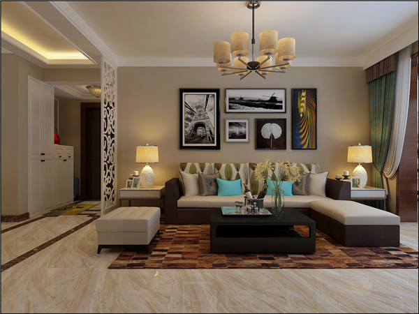 石家庄盛邦大都会两室装修图,石家庄盛邦大都会商业地产项目