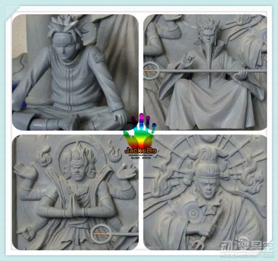 火影忍者开箱六道鸣人手办,火影忍者300元左右鼬gk手办