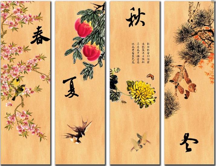 春花秋月夏夜冬雪解说,歌咏春夏秋冬的诗词