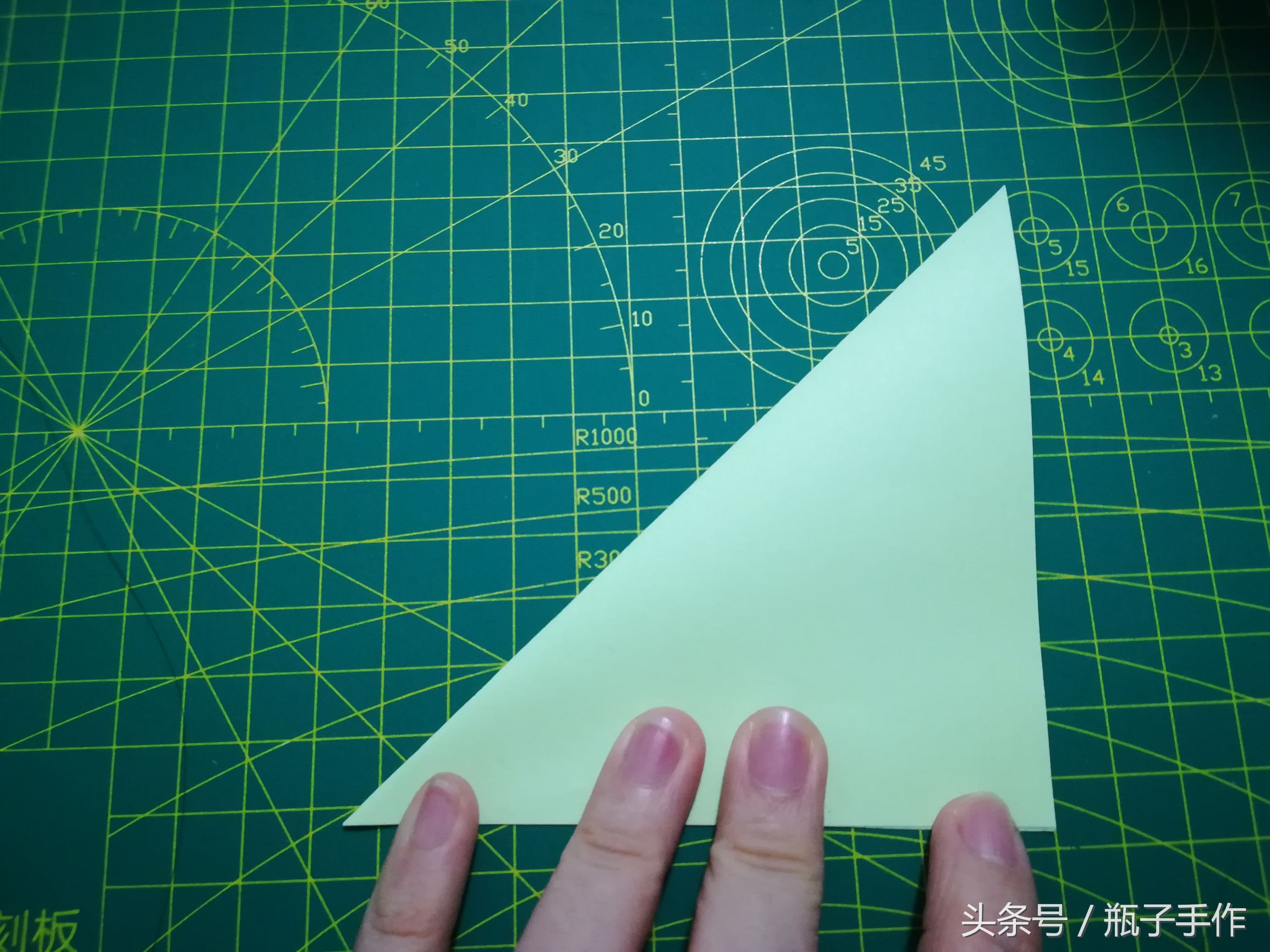 手工diy折纸ins蝴蝶结,手工折纸蝴蝶结详细慢教程