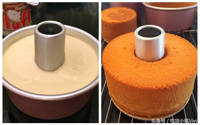 戚风蓬松得很高但是脱模回缩,烘焙学徒注意什么