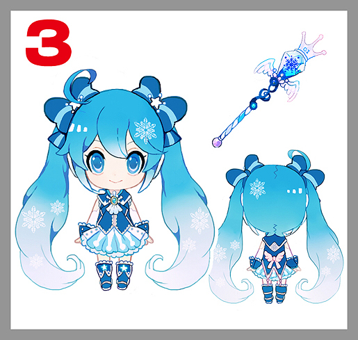雪初音snowmiku2021活动报告,下雪天和雪人更配