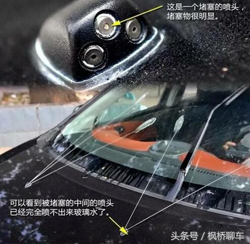 挡风玻璃喷水嘴怎么调整,如何调节前挡风玻璃喷水嘴高度