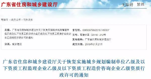 工程造价咨询企业乙级及暂乙级资信证书的企业资质行政许可啦!