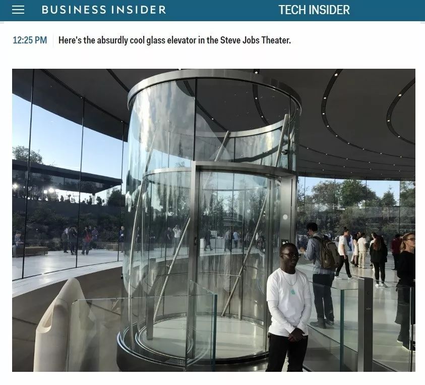 威特Luna圆弧门系统入驻新苹果总部