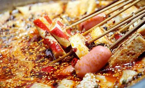 西安最好吃的冷热串串,西安人气最旺的冷锅串串