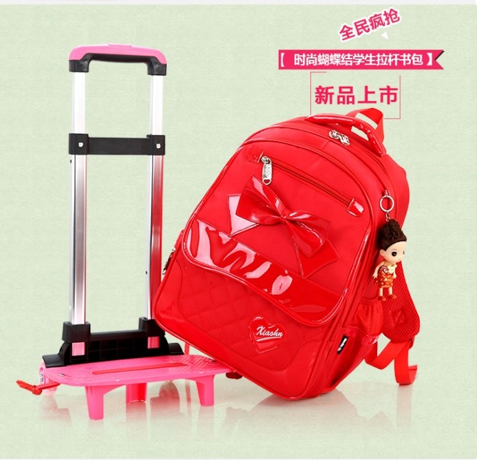 孩子拉杆书包推荐,一米三小学生适合的双肩书包