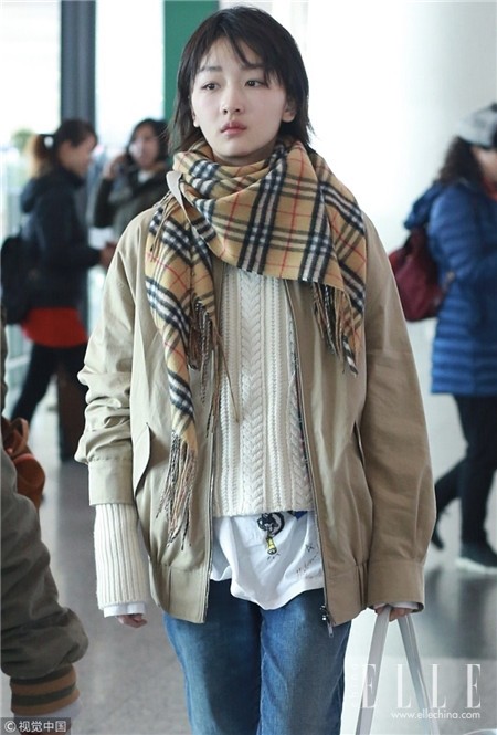 怎么戴围巾最好看学生党,冬天女人怎么样戴围巾好看