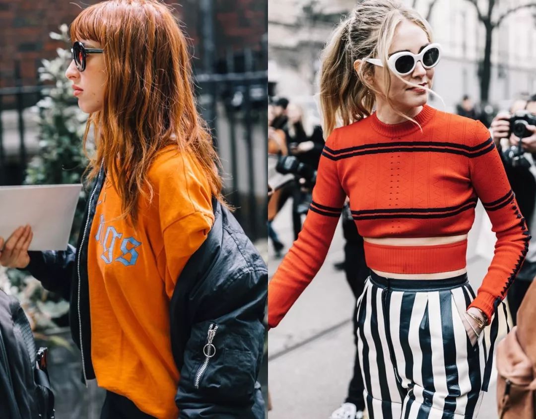 潮色搭配,超高级流行穿搭色