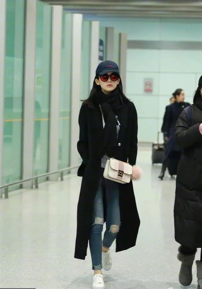 杨幂studios围巾,杨幂同款毛衣acnestudios