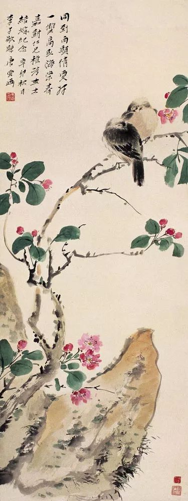 唐云早期花鸟作品欣赏,唐云先生花鸟条幅全集