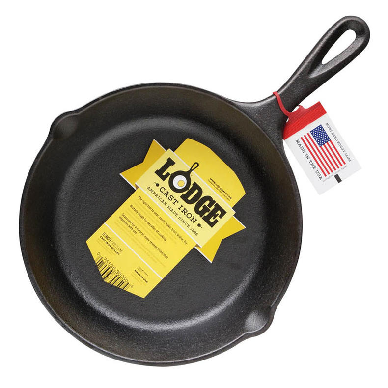 美国洛极铸铁锅平底锅,美国洛矶铸铁锅具