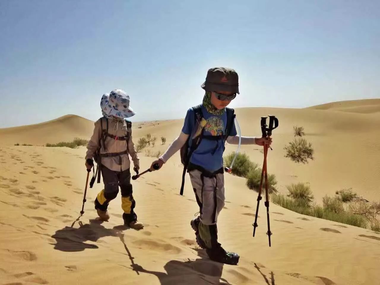 尊重与爱｜2018腾格里沙漠角色互换亲子冬令营