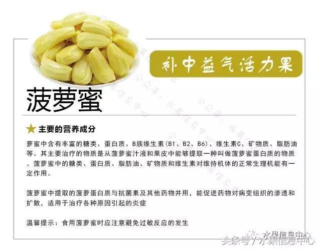 水果的营养知识大全,47种水果