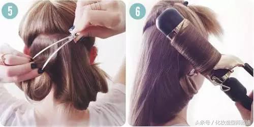 自然好看的卷发教程,超自然卷发造型教程