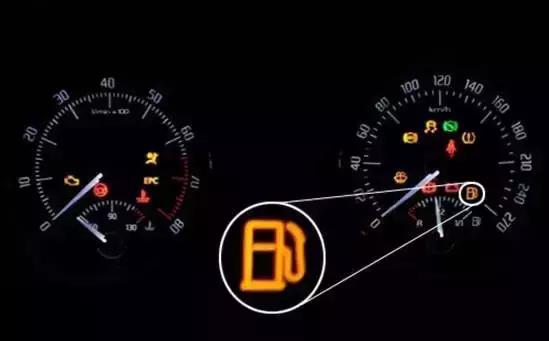 车子老是熄火油表灯亮,油表灯上面的标志亮了