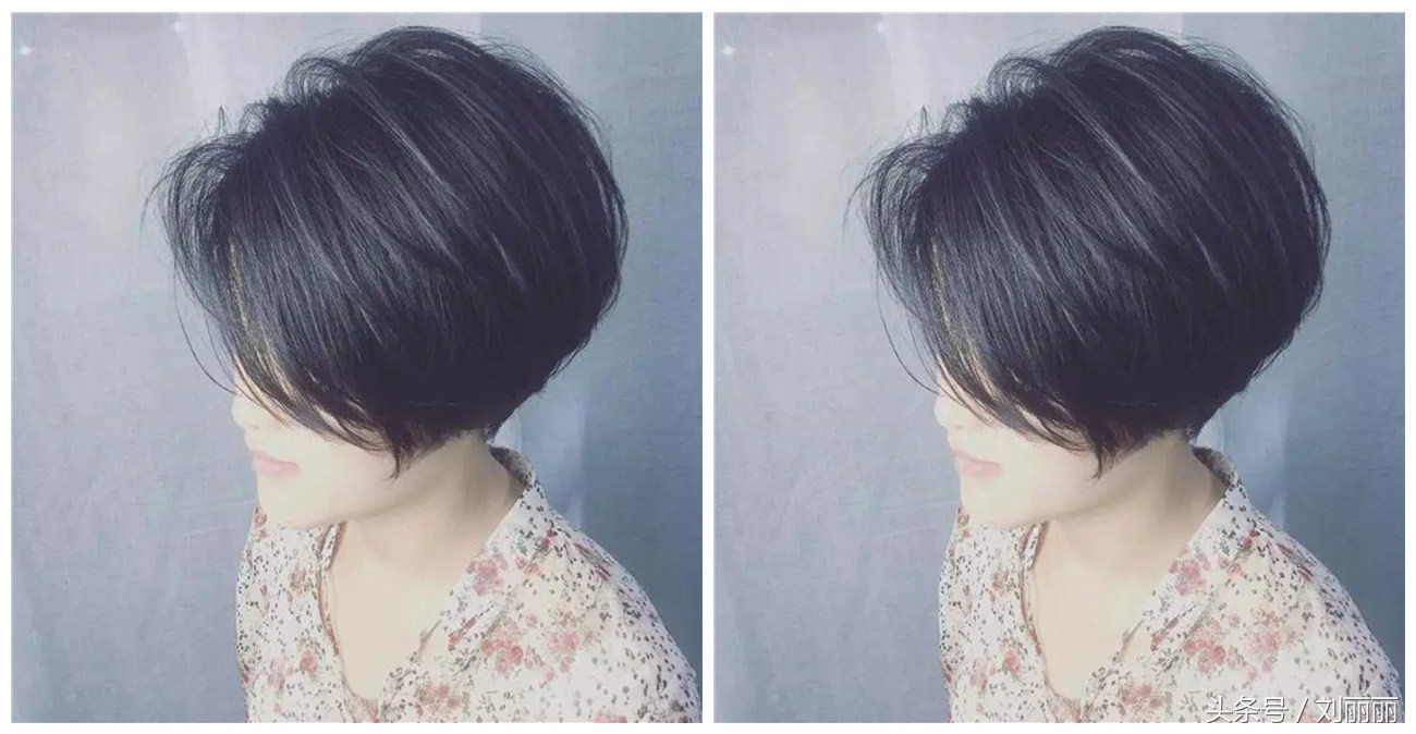 沙宣立体内扣短发型,好看的沙宣短发型