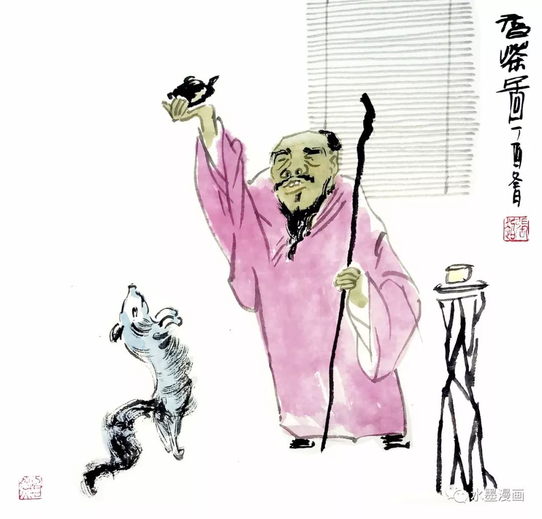 狗年主题绘画作品欣赏,狗年绘画图片