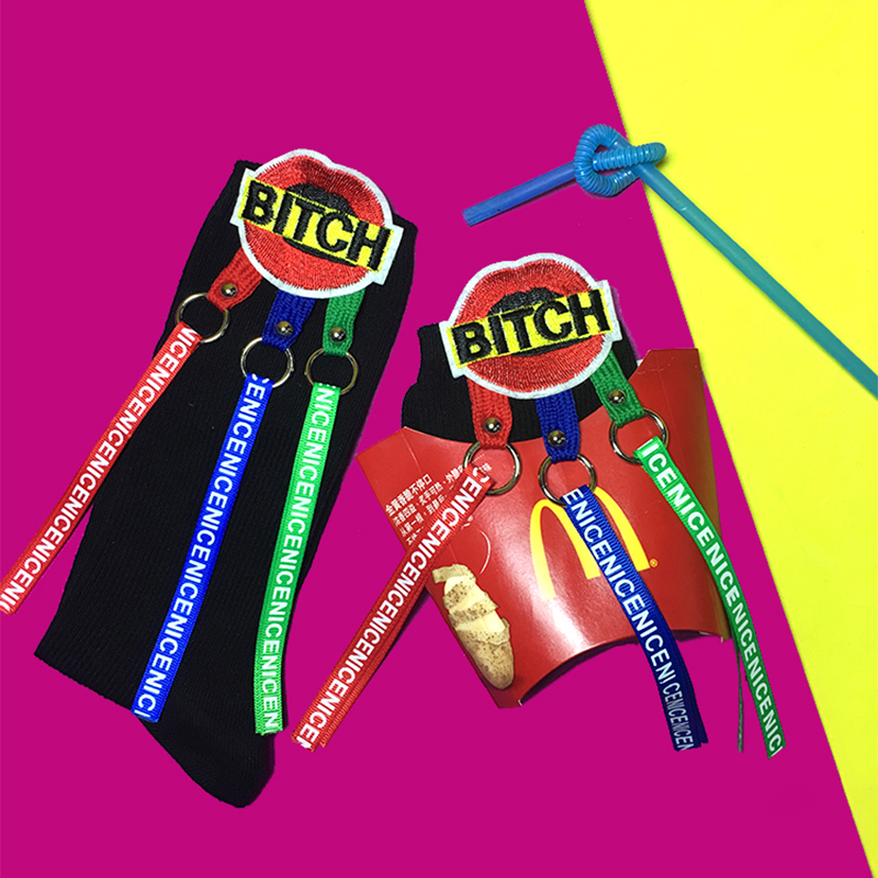 拒绝高冷瘫，袜子也要高颜值