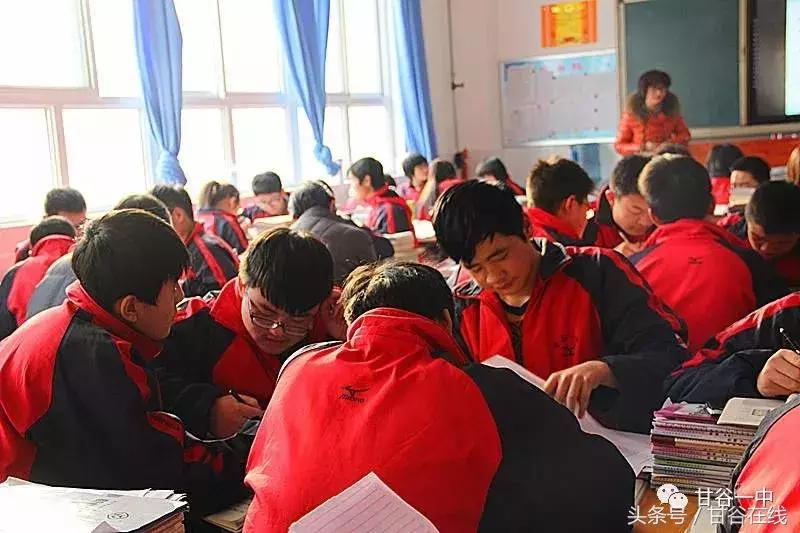 甘谷一中校园,同学还记得当年的青春吗