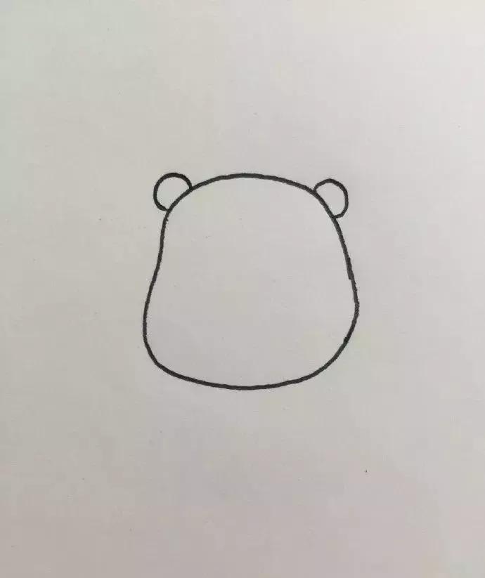 亲子漫画丨小熊维尼简笔画教程，超简单~