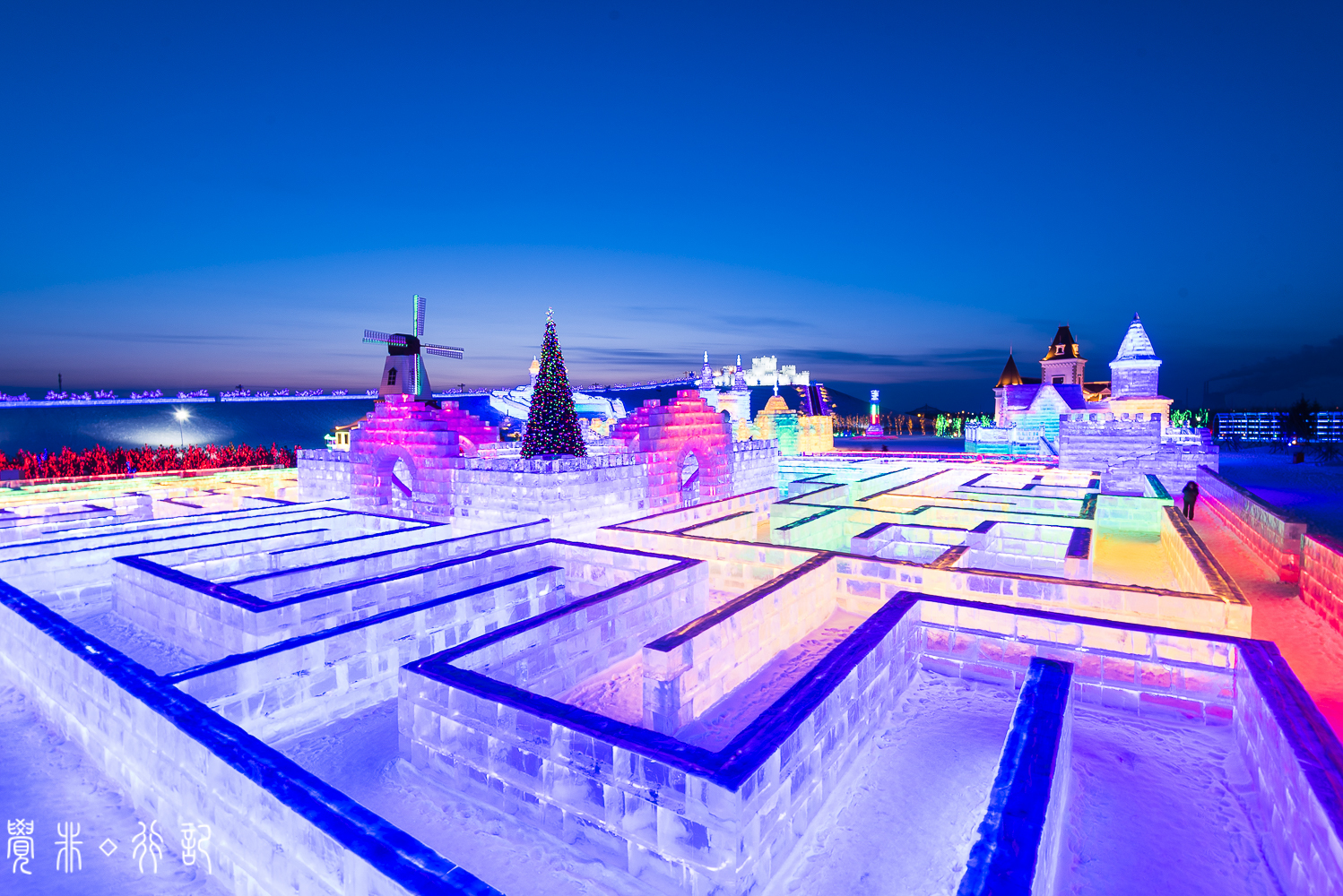 呼兰河口冰雪乐园,呼兰河口湿地公园冰雪世界