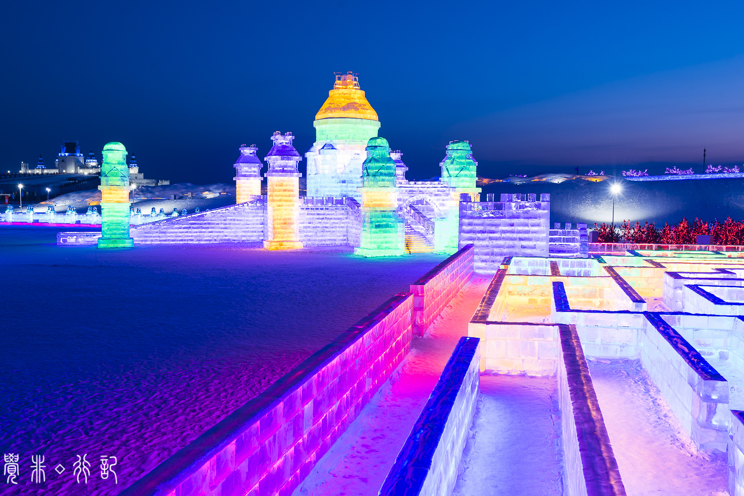 哈尔滨呼兰河口湿地冰雪,呼兰河口湿地公园冰雪世界怎么去