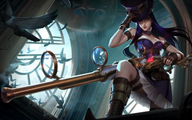 皮城女警在adc算厉害吗,射程最长的adc