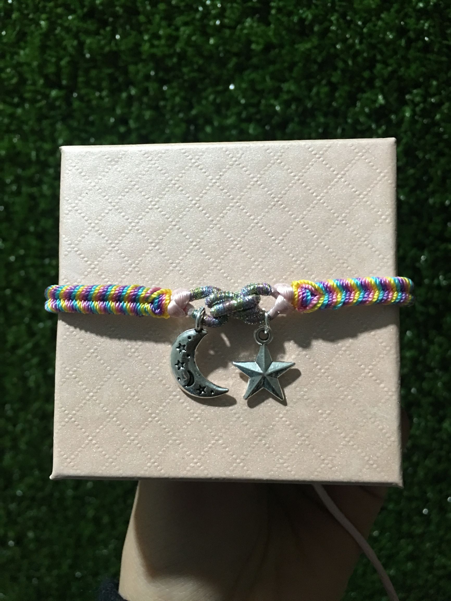 手工编绳教程腰链的编织方法,双菱形斜卷结手绳编织教程