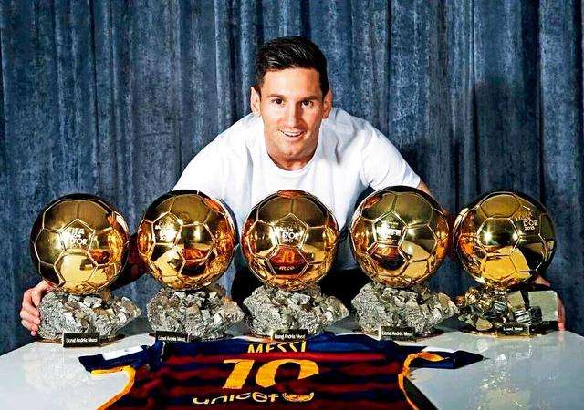 梅西c罗金球同时出场,梅西c罗金球奖拿了几个