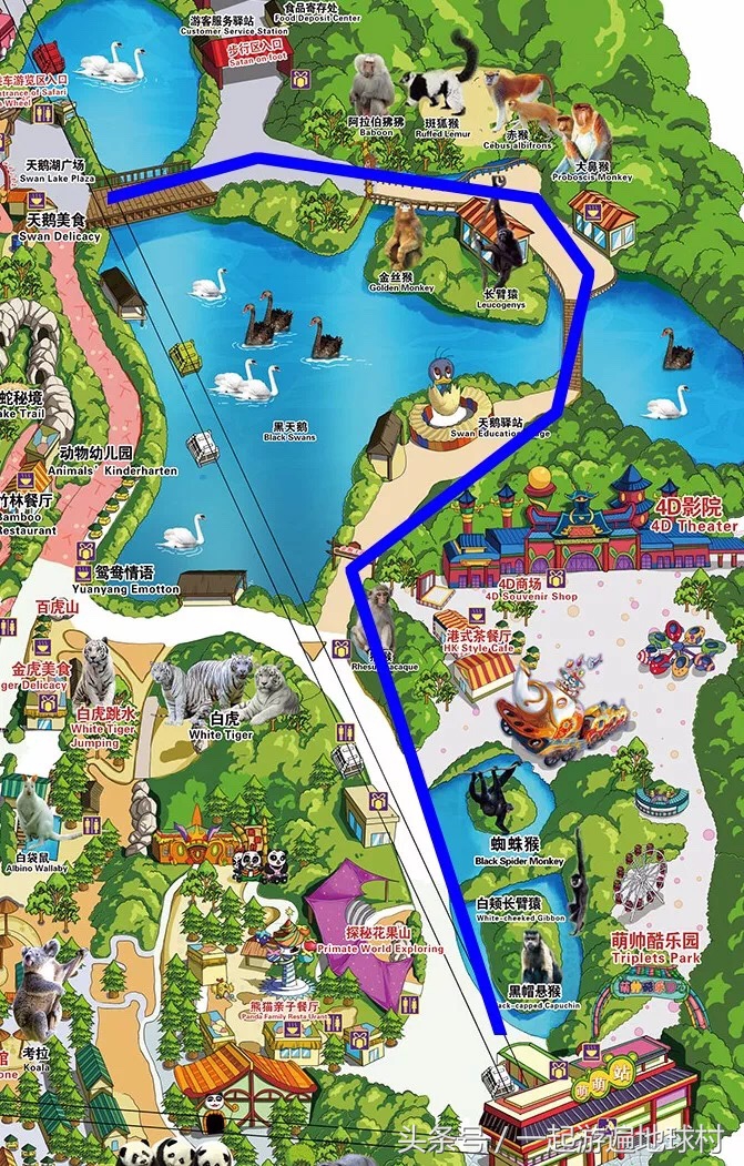 长隆野生动物世界游玩北门攻略,长隆野生动物世界旅游攻略路线