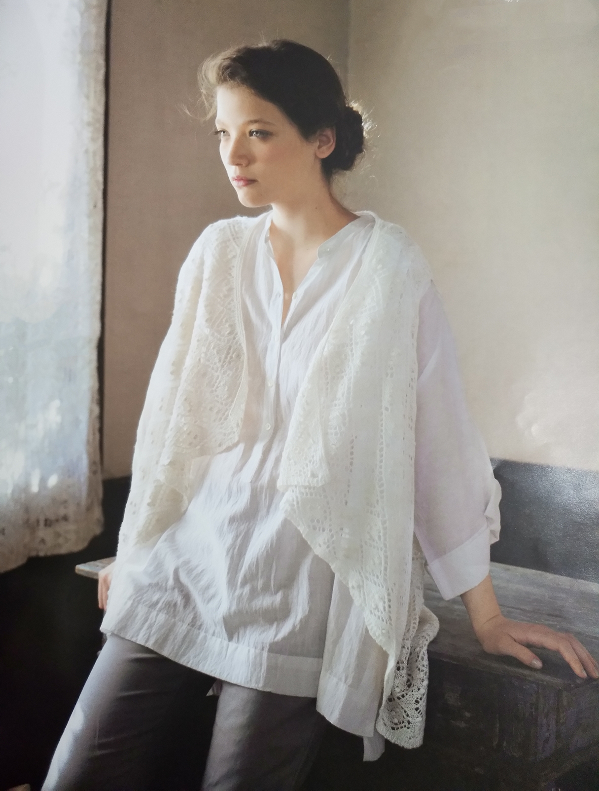 马海毛毛线披肩夏季薄款编织视频,用马海毛编织的大披肩