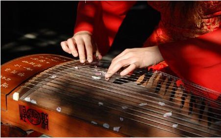 古筝简谱左右手指法,古筝左右手勾托抹托指法练习慢速